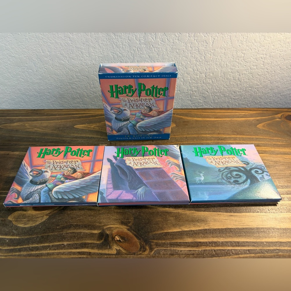 Harry Potter and the Prisoner of Azkaban by J. K. Rowling Audio Book Set 10 CDs